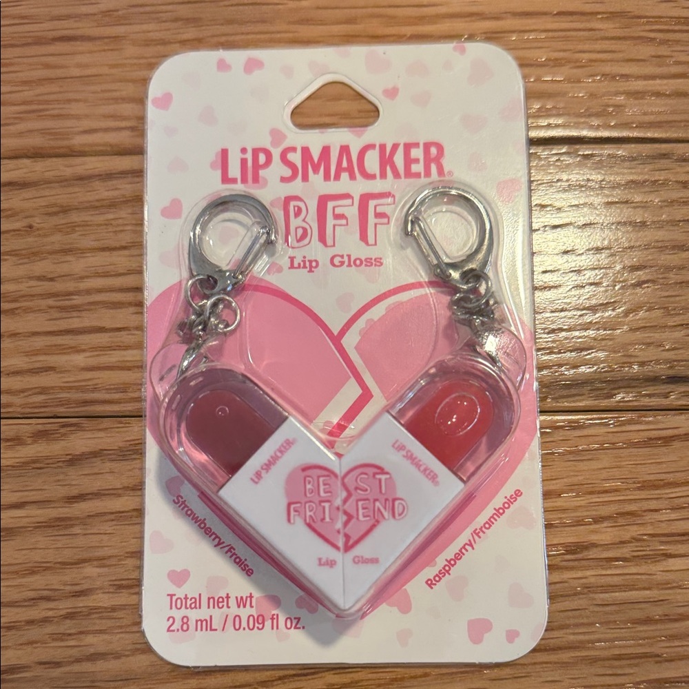 Lip Smacker BFF Lip Gloss Set - Strawberry & Raspberry